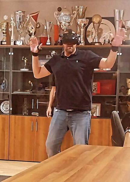 VR goalkeeper prezentacija